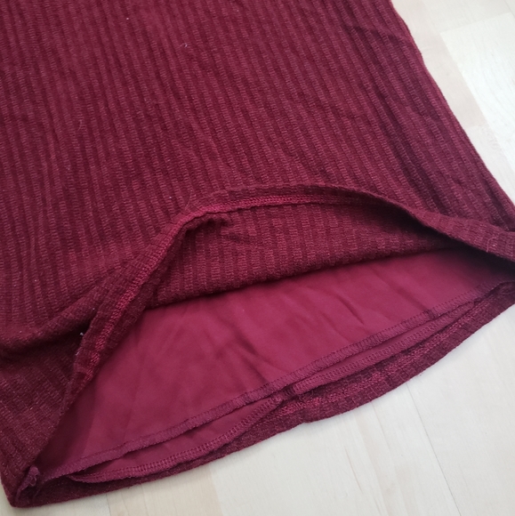 Charlotte Russe Off Shoulder Ribbed Sweater Dress - Picture 3 of 3